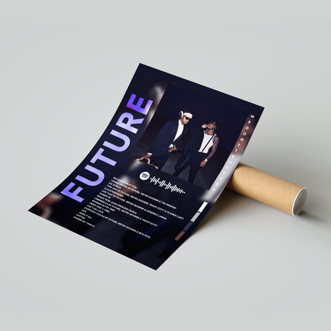 Plakat Future We Dont Trust You