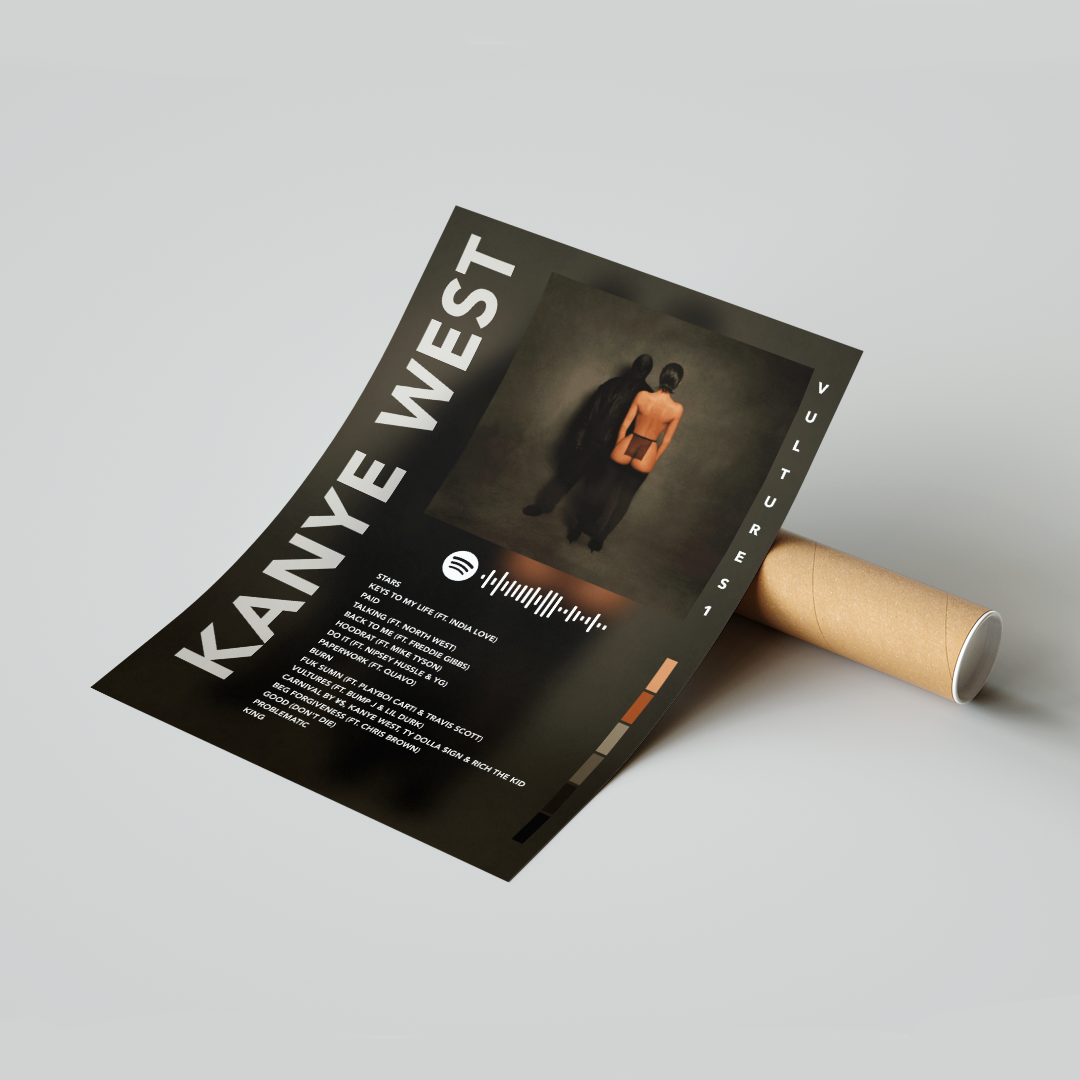 Plakat Kanye West Vultures 1