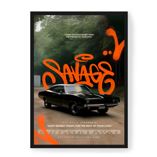 Plakat Dodge Charger RT