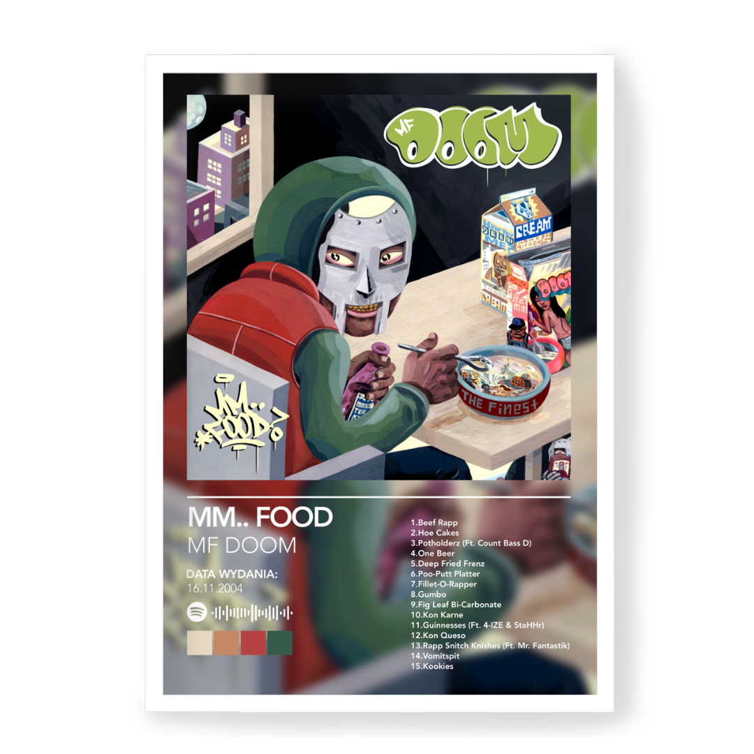 Plakat Mf Doom MM.. Food