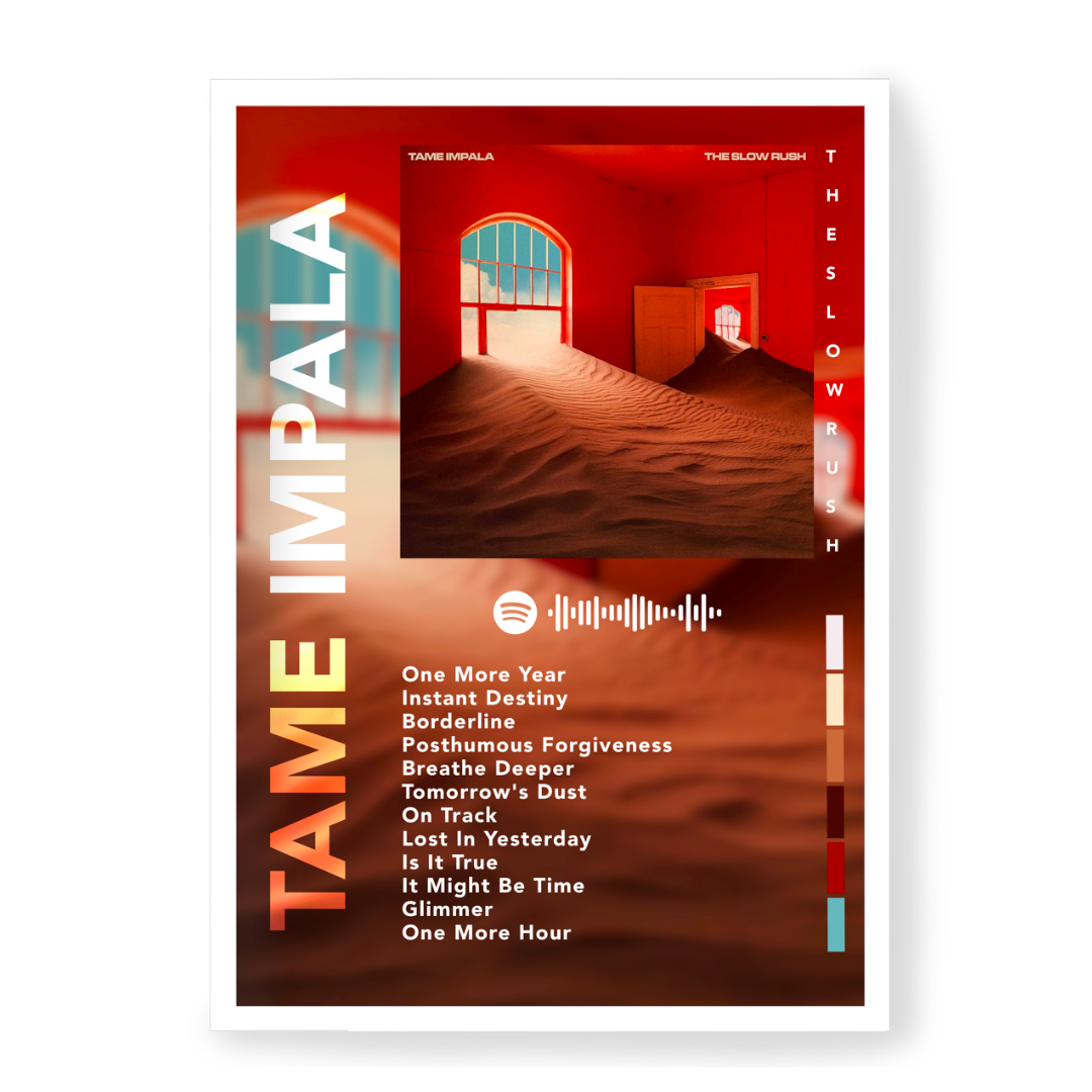 Plakat Tame Impala The Slow Rush