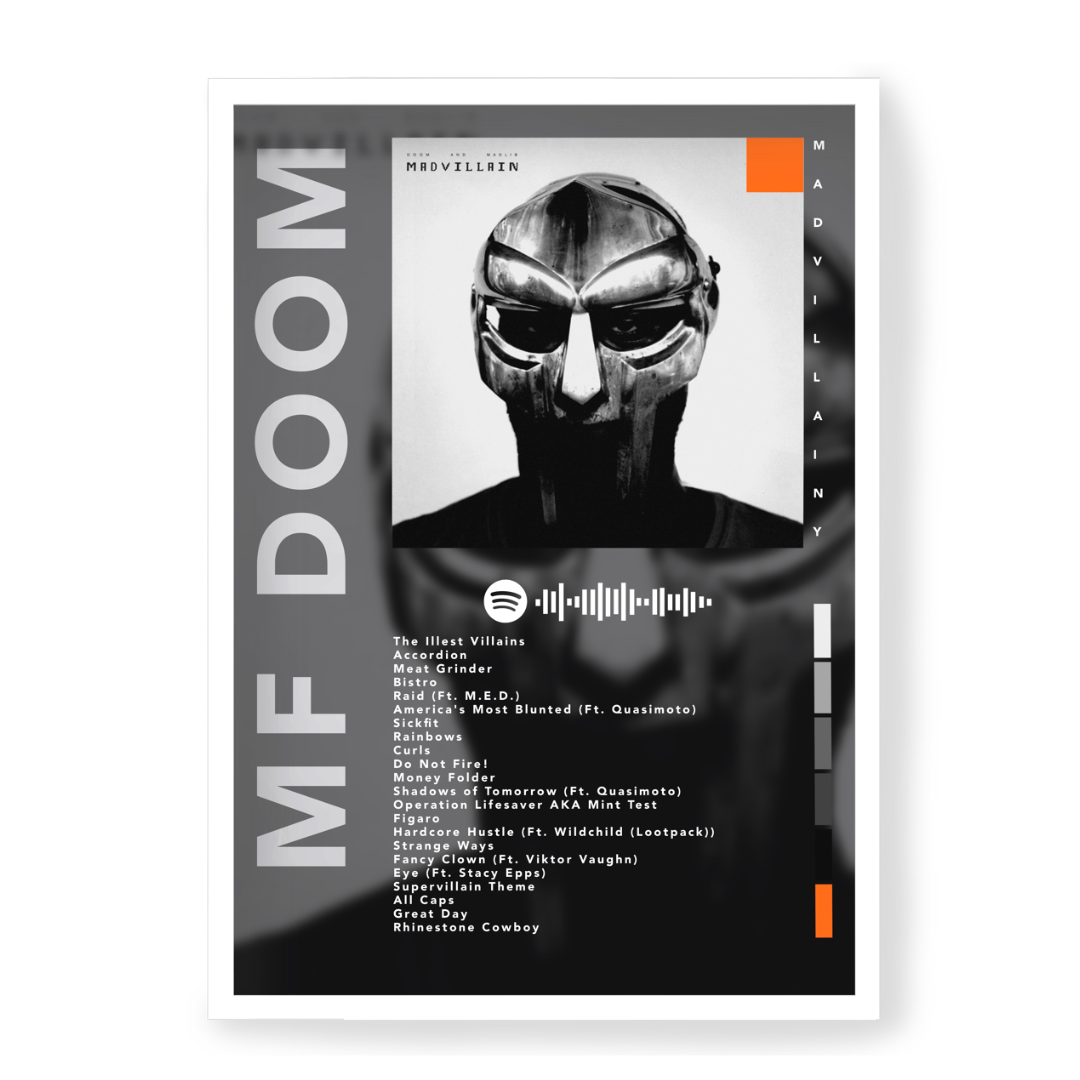 Plakat MF DOOM Madvillainy