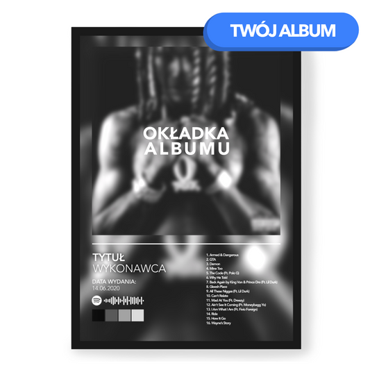 Plakat Własny Album