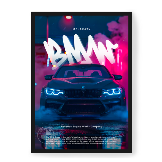 Plakat BMW