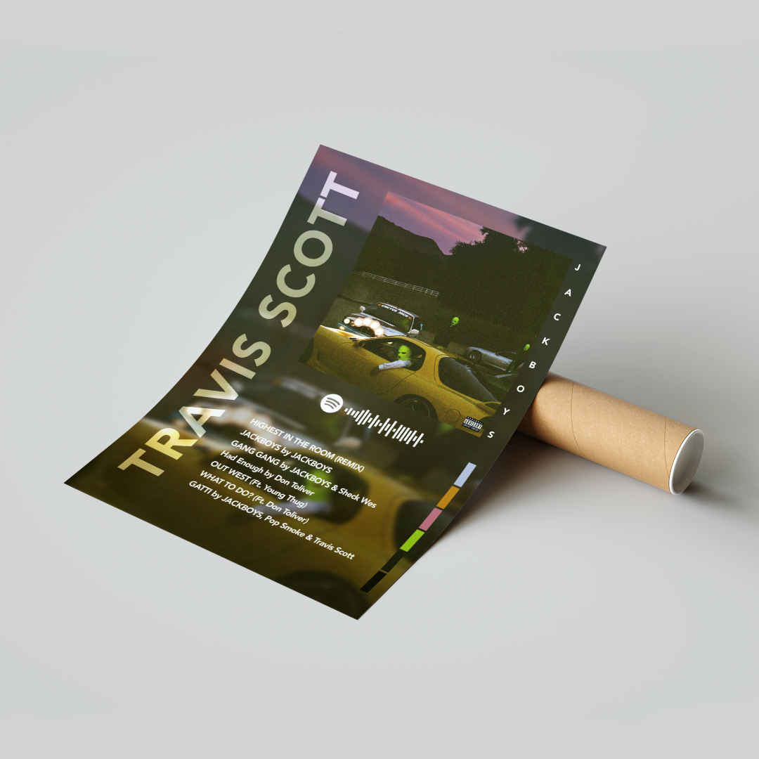 Plakat Travis Scott Jackboys