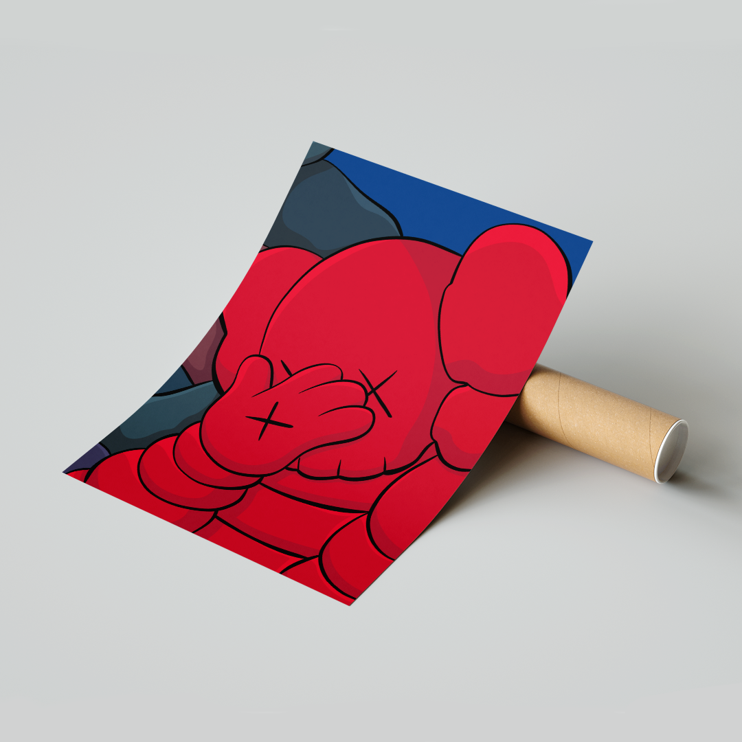 Plakat Kaws
