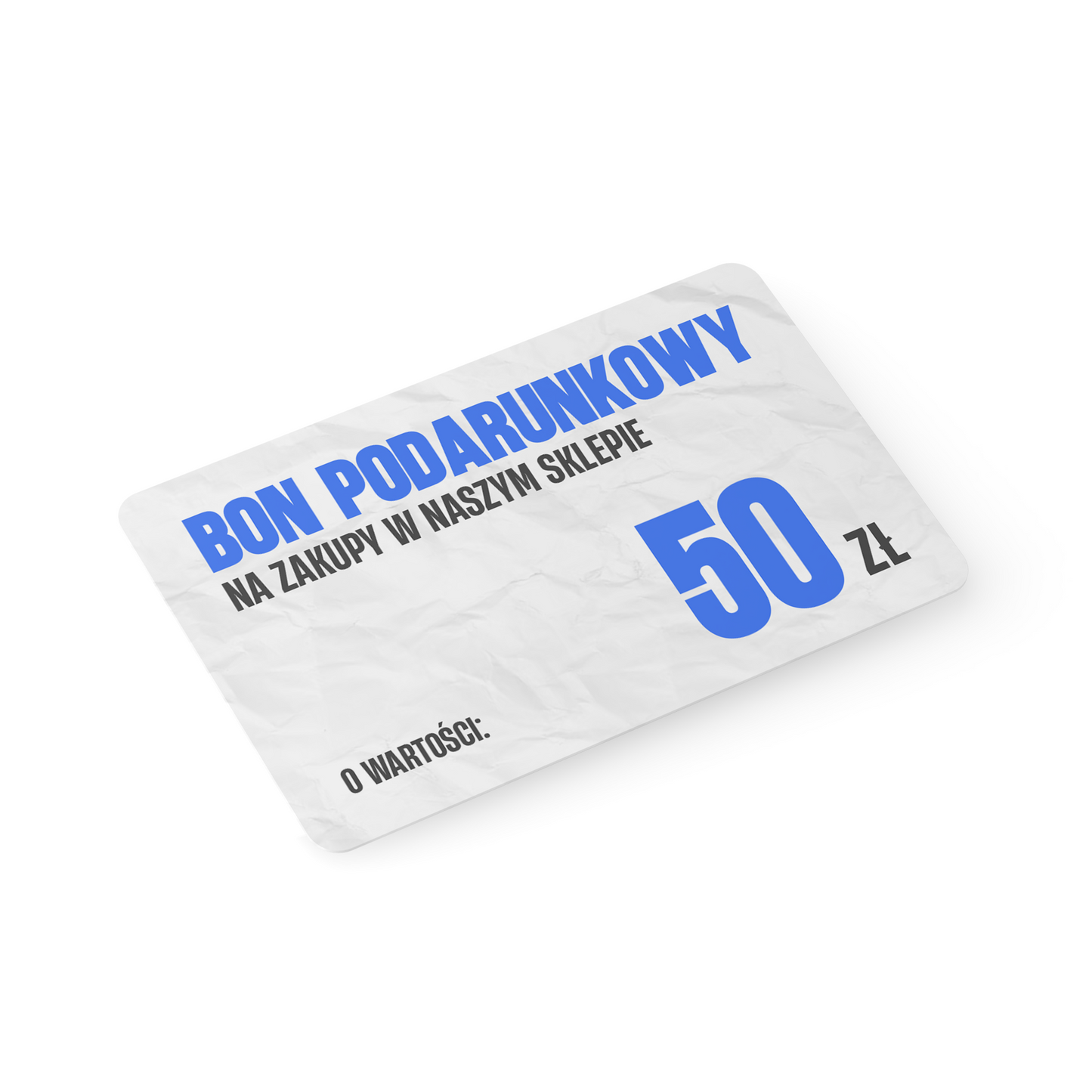 Bon o wartości 50zł