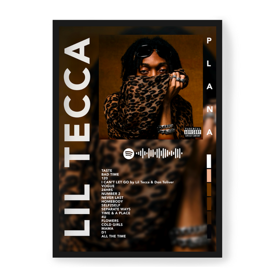 Plakat Lil Tecca Plan A