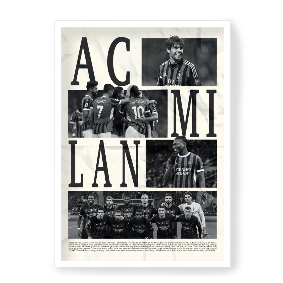 Plakat AC Milan
