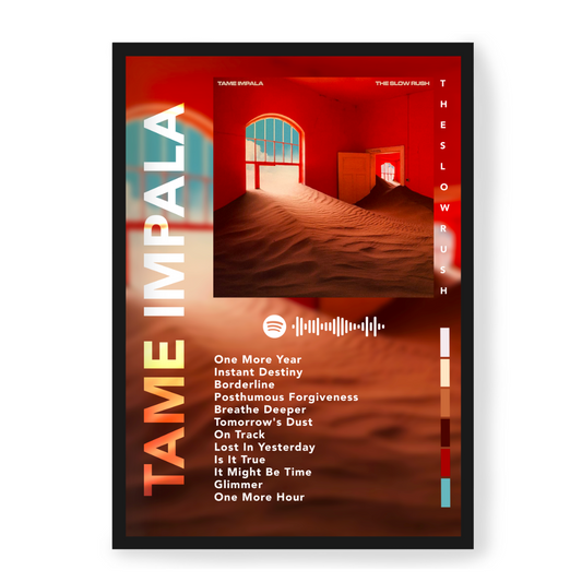 Plakat Tame Impala The Slow Rush