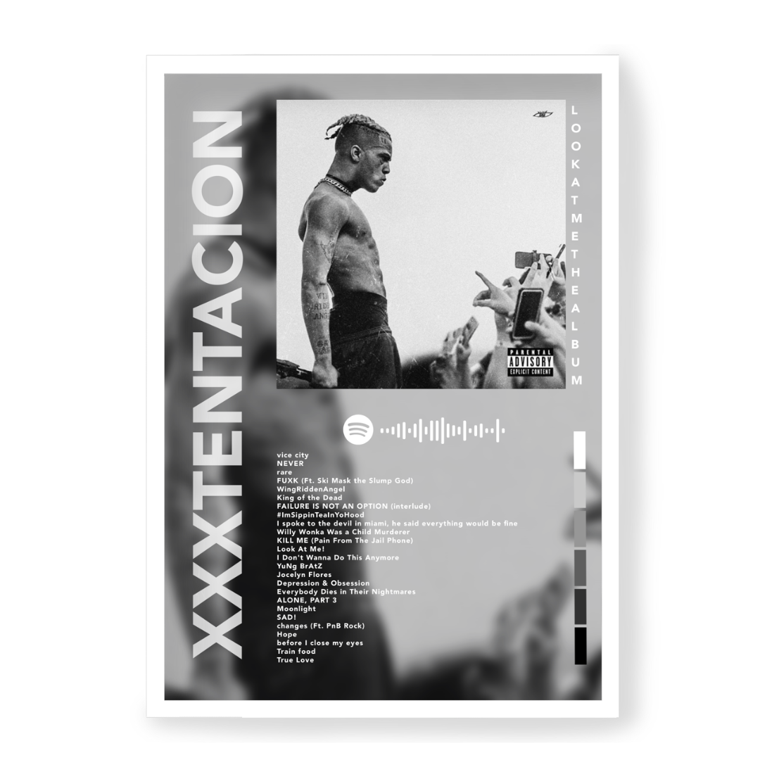 Plakat XXXTentacion Look At Me The Album