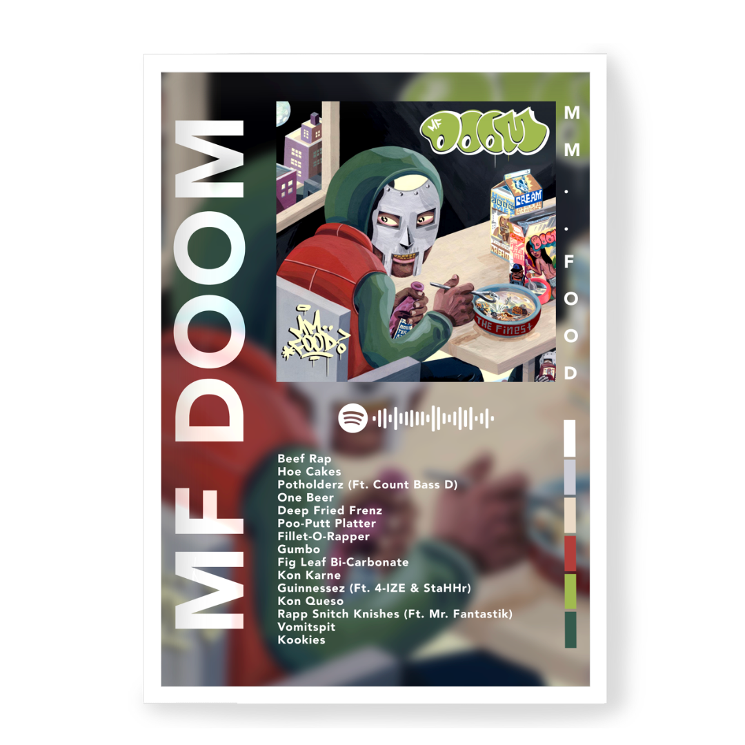 Plakat Mf Doom MM.. Food