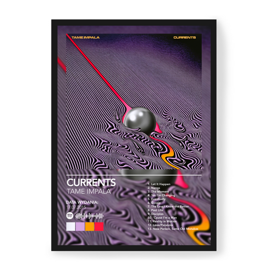 Plakat Tame Impala Currents