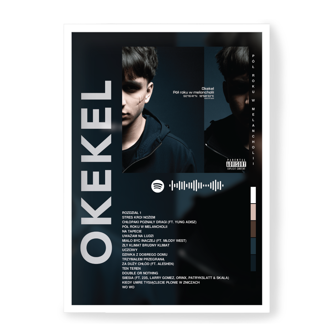 Plakat Okekel Pół Roku w Melancholii