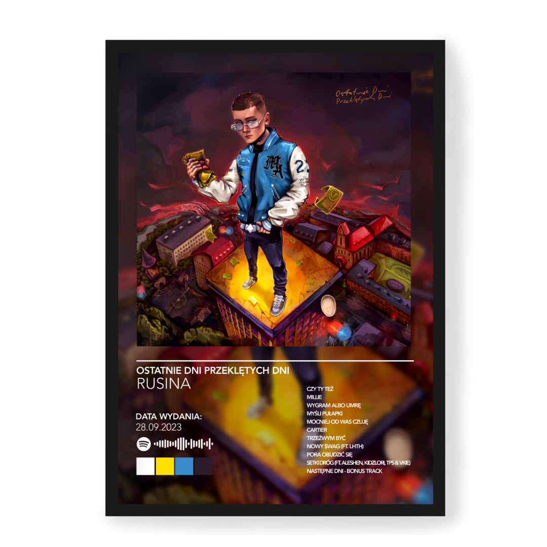 Plakat Rusina Ostatnie Dni Przeklętych Dni