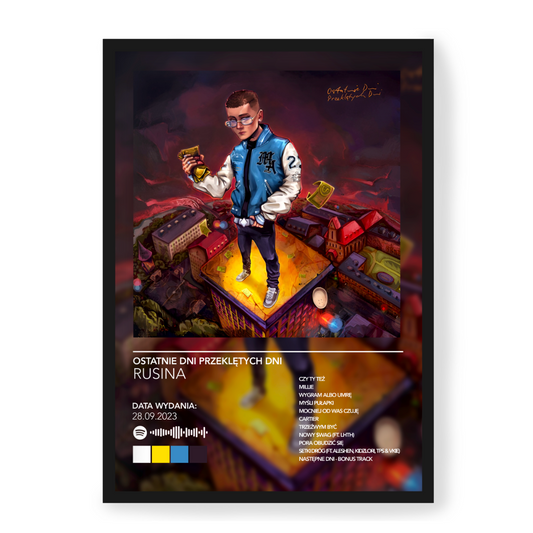 Plakat Rusina Ostatnie Dni Przeklętych Dni
