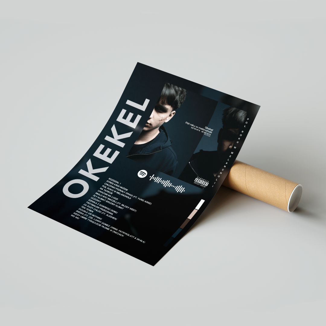 Plakat Okekel Pół Roku w Melancholii