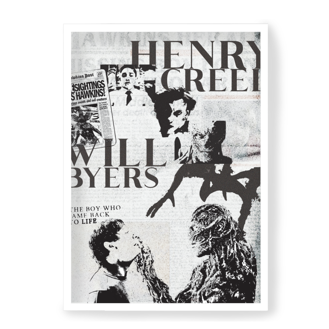 Plakat Stranger Things Henry & Will