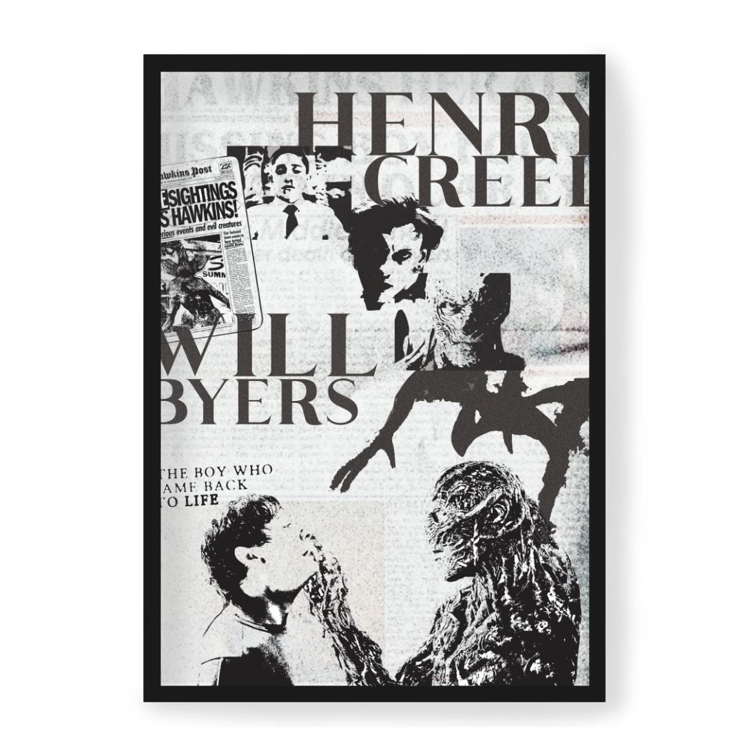 Plakat Stranger Things Henry & Will