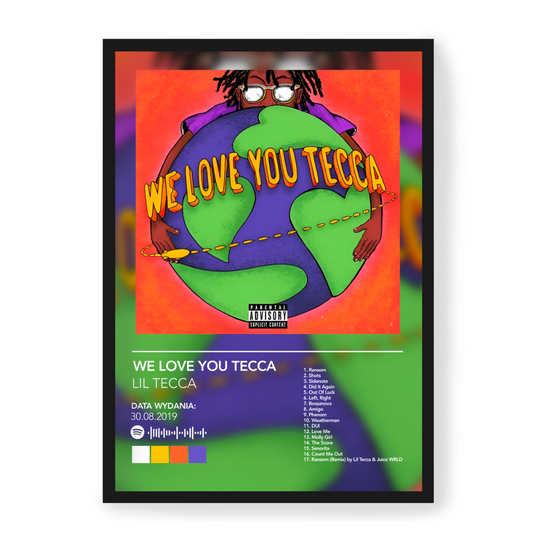 Plakat Lil Tecca We Love You Tecca