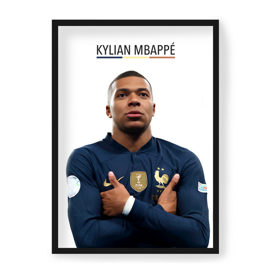 Plakat Kylian Mbappe