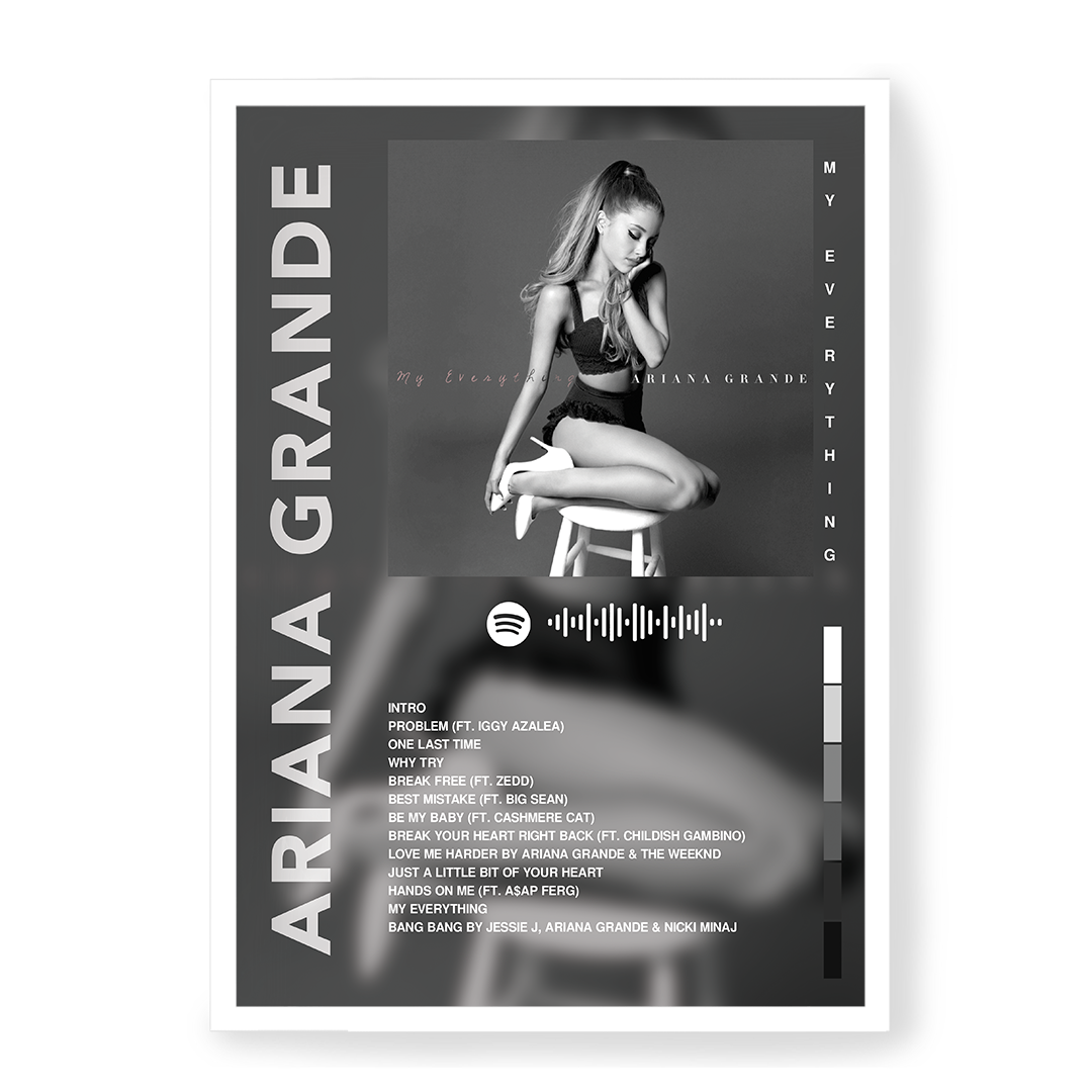 Plakat Ariana Grande My Everything