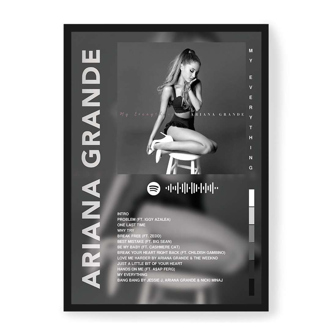 Plakat Ariana Grande My Everything