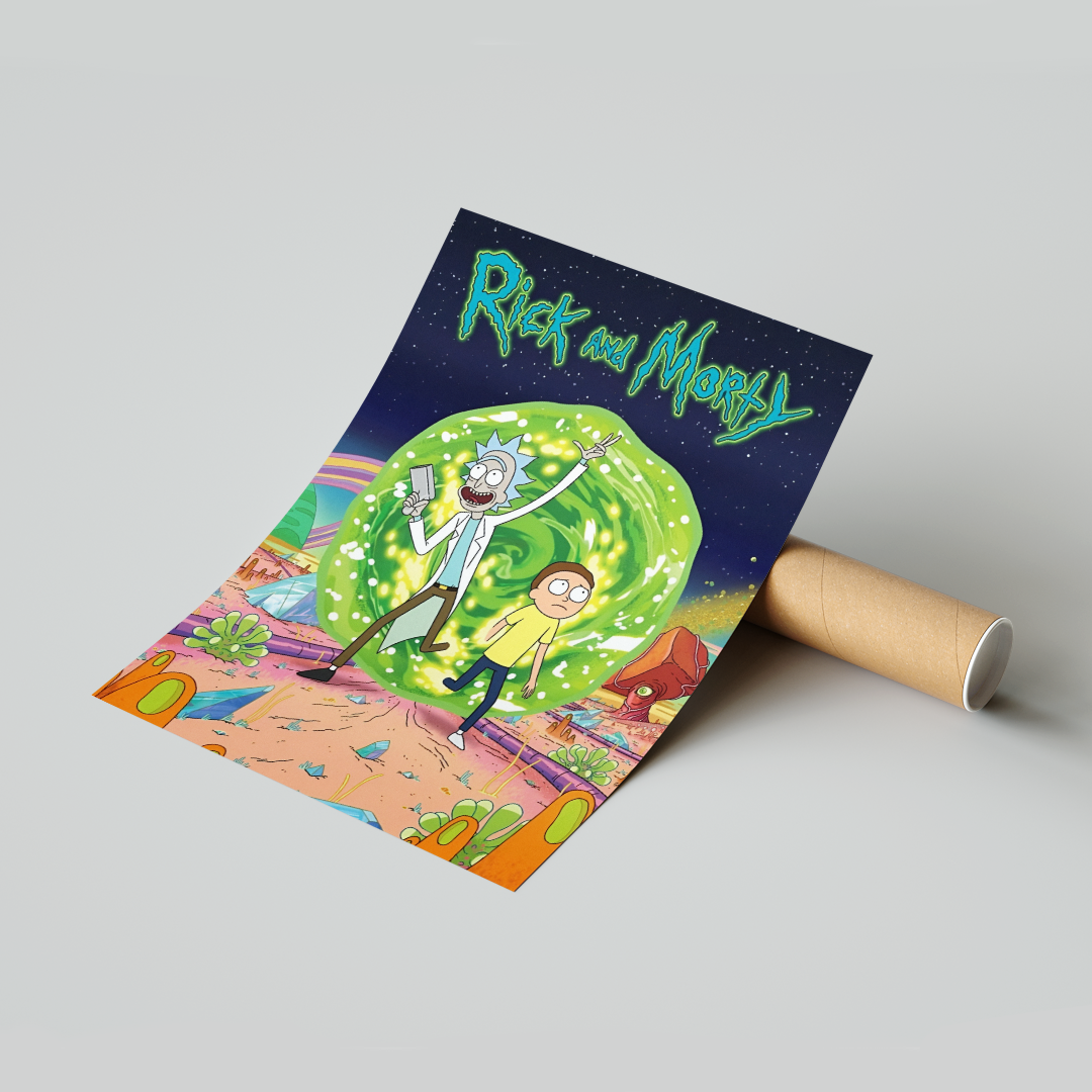 Plakat Rick and Morty