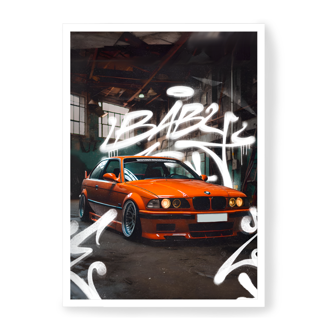 Plakat BMW E36