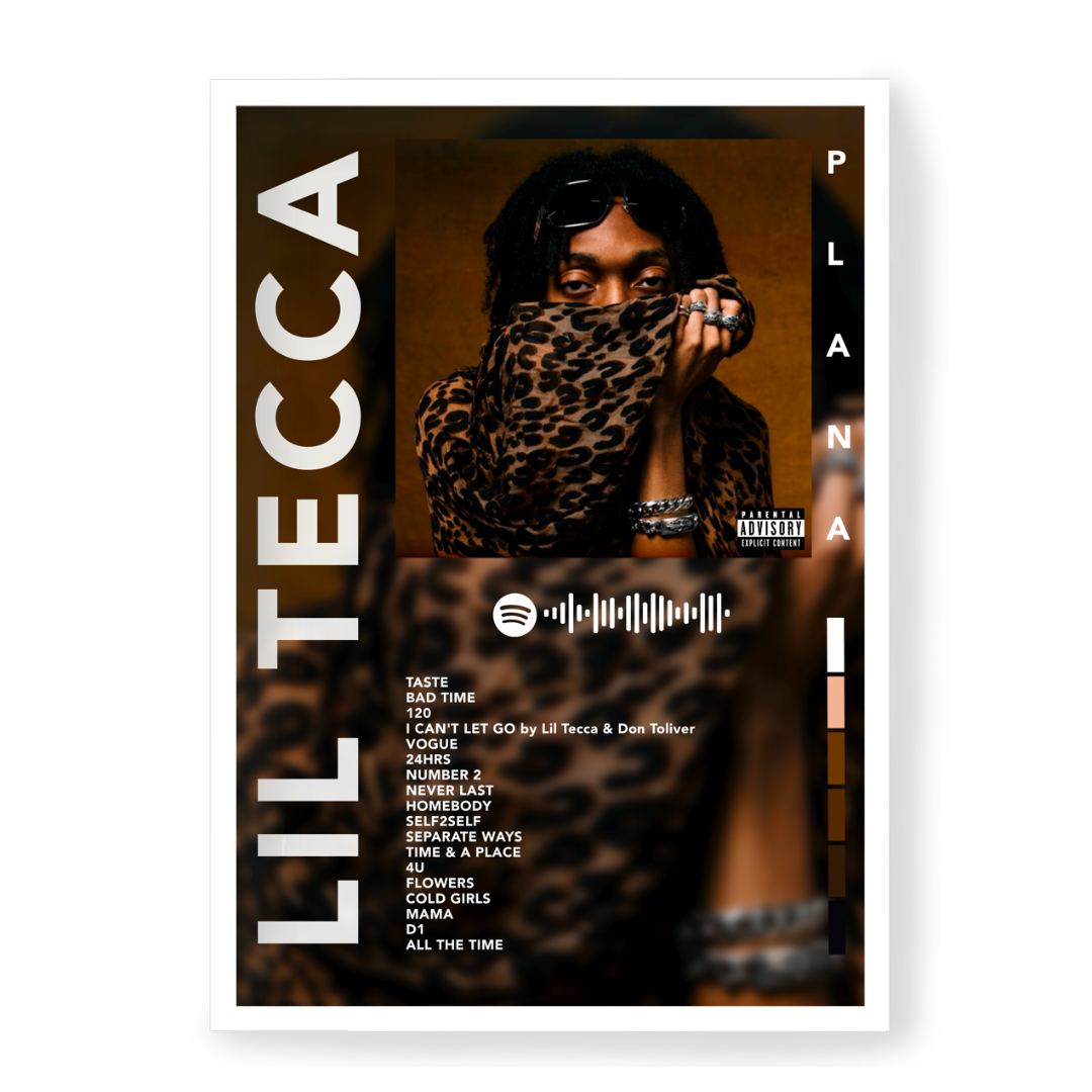 Plakat Lil Tecca Plan A