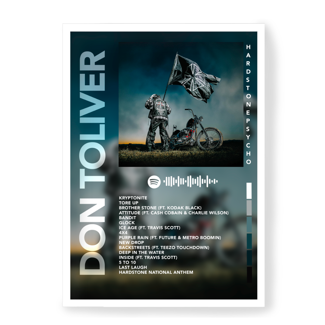 Plakat Don Toliver Hardstone Psycho
