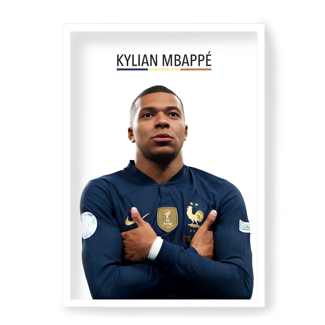 Plakat Kylian Mbappe