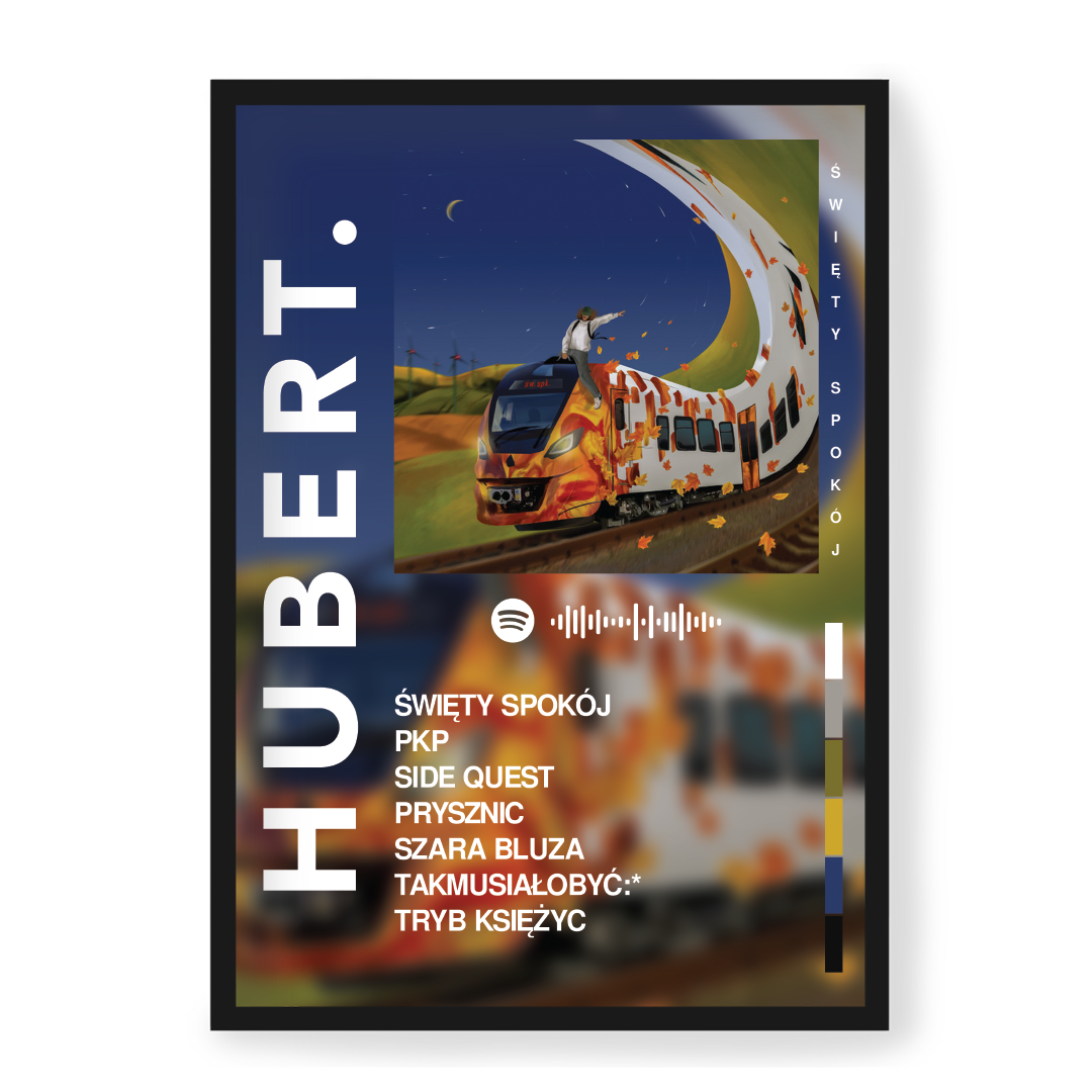 Plakat Hubert. Święty Spokój