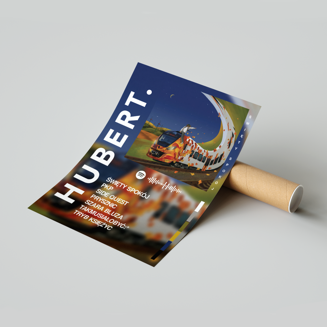 Plakat Hubert. Święty Spokój