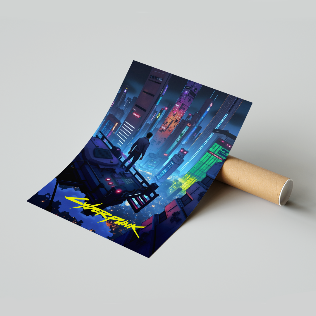 Plakat Cyberpunk
