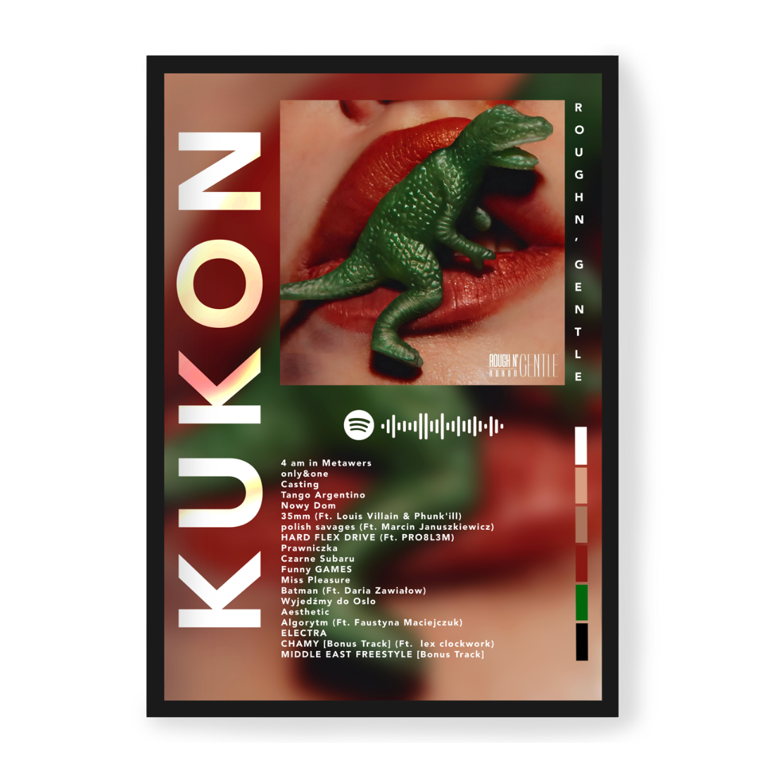 Plakat Kukon Rough n' Gentle