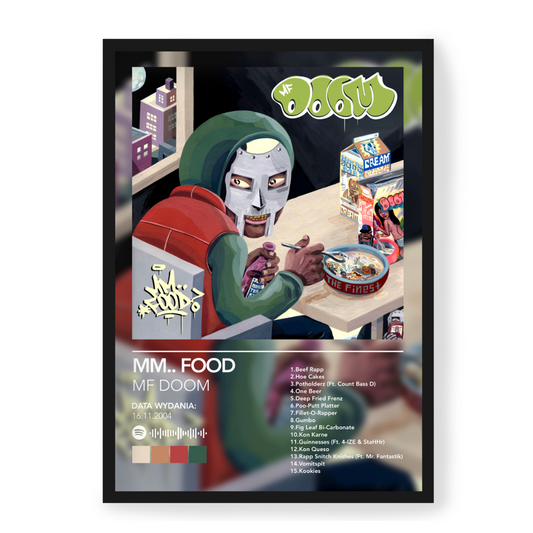 Plakat Mf Doom MM.. Food