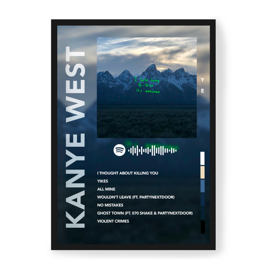 Plakat Kanye West Ye