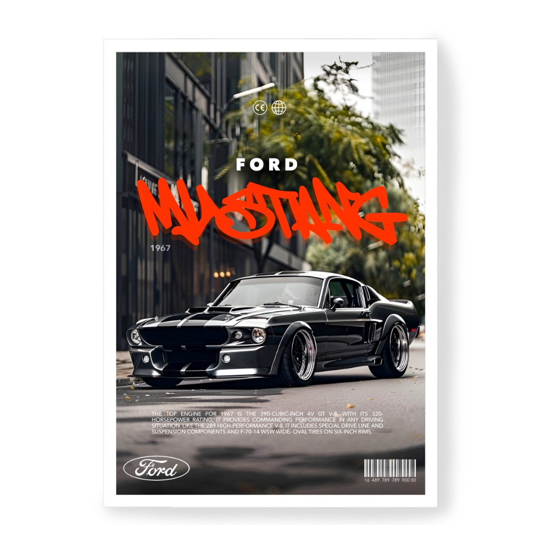 Plakat Ford Mustang