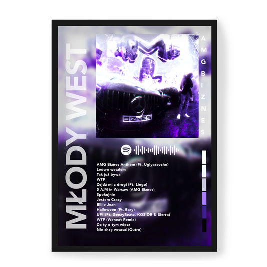Plakat Młody West AMG Biznes