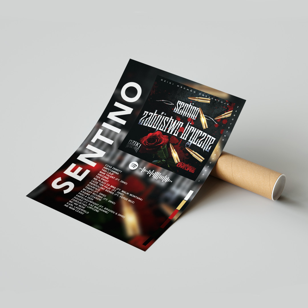 Plakat Sentino Zabójstwo Liryczne 1