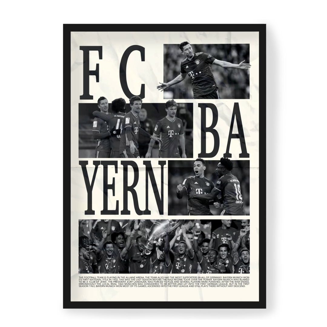 Plakat Bayern Monachium