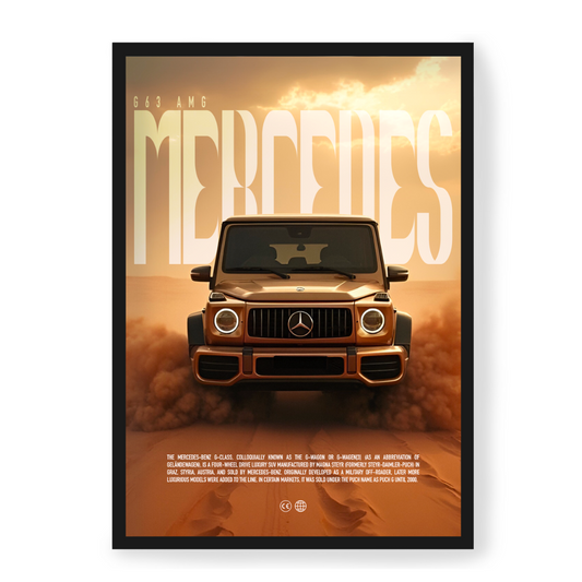 Plakat Mercedes G63