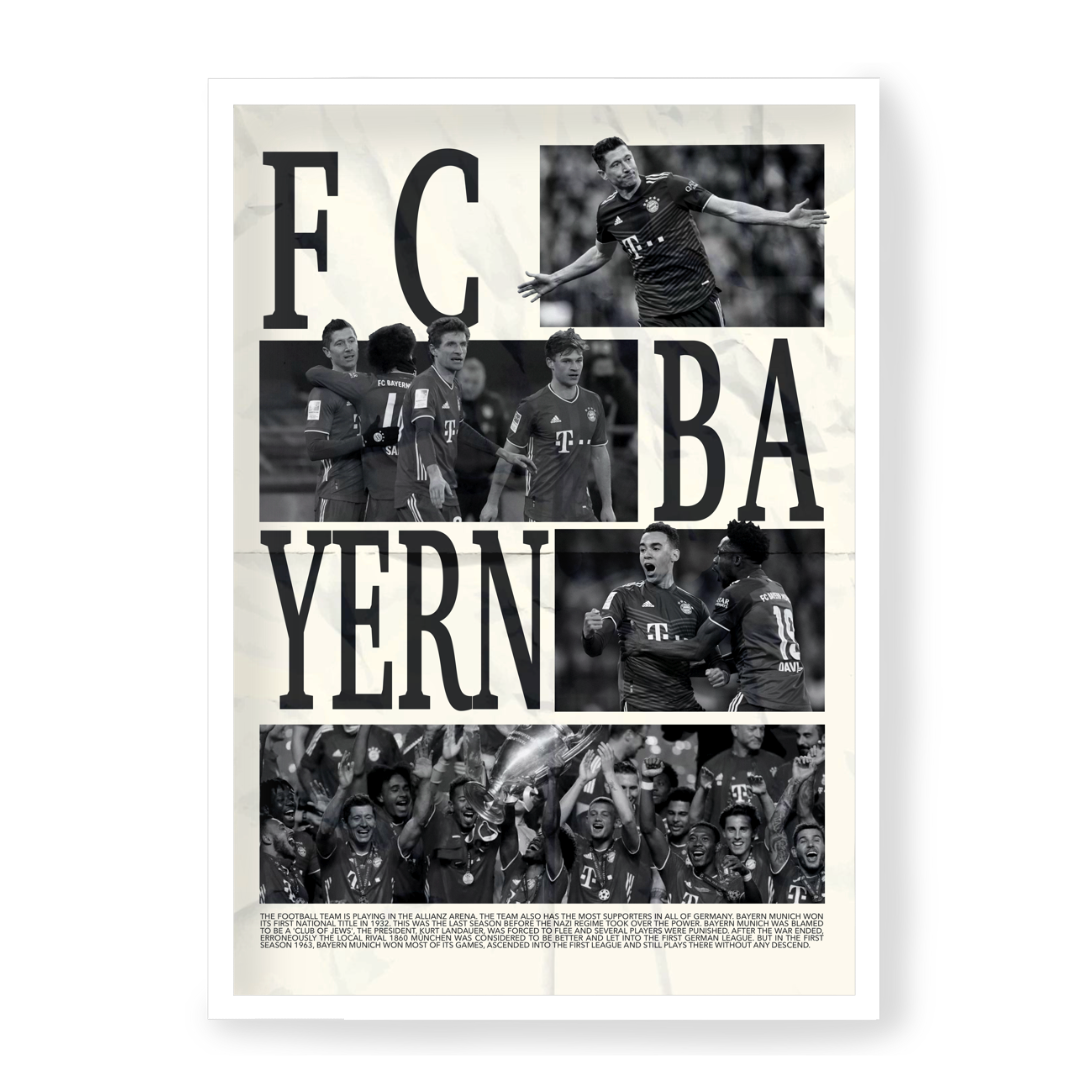 Plakat Bayern Monachium