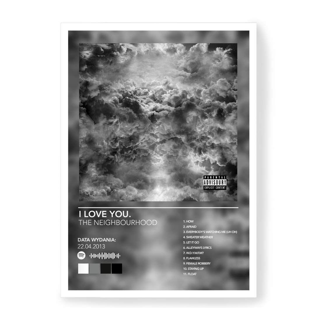 Plakat The Neighbourhood I Love You.