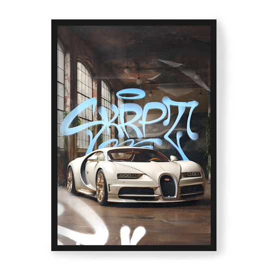 Plakat Bugatti Chiron