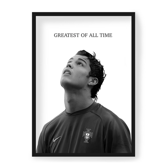 Plakat Cristiano Ronaldo GOAT