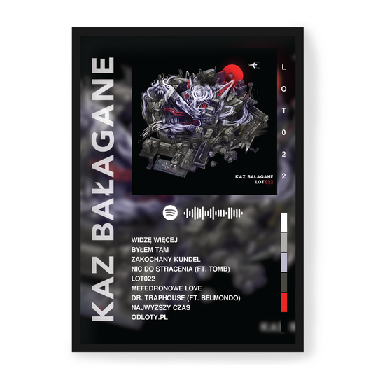 Plakat Kaz Bałagane Lot 022