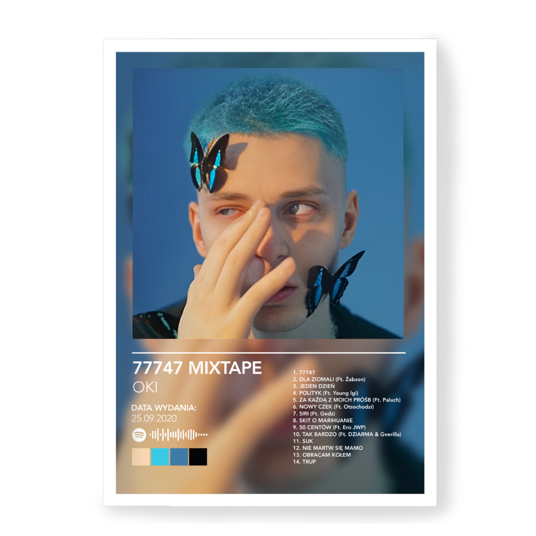 Plakat Oki 77747 Mixtape