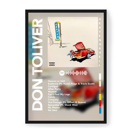 Plakat Don Toliver Heaven Or Hell